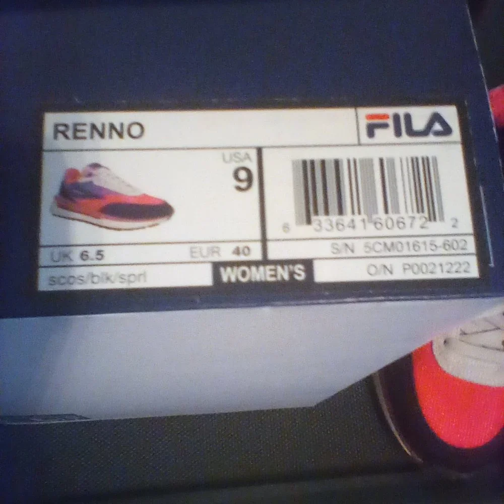 NWB FILA Reno Women's Shoes Size 9 with Sherpa Pink Purple Black